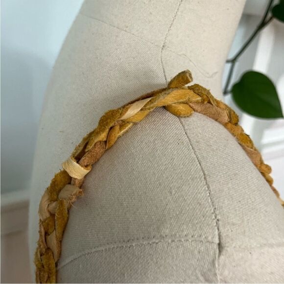 Vintage Native American Leather Crossbody Purse - Picture 8 of 14